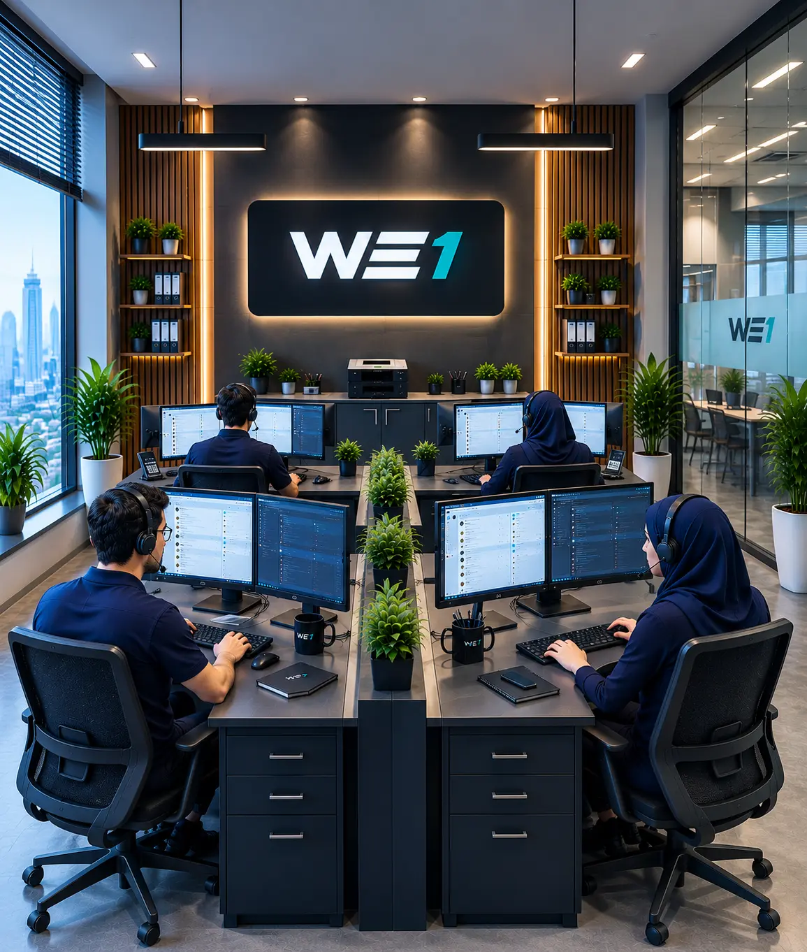 فضای کاری تیم WE1