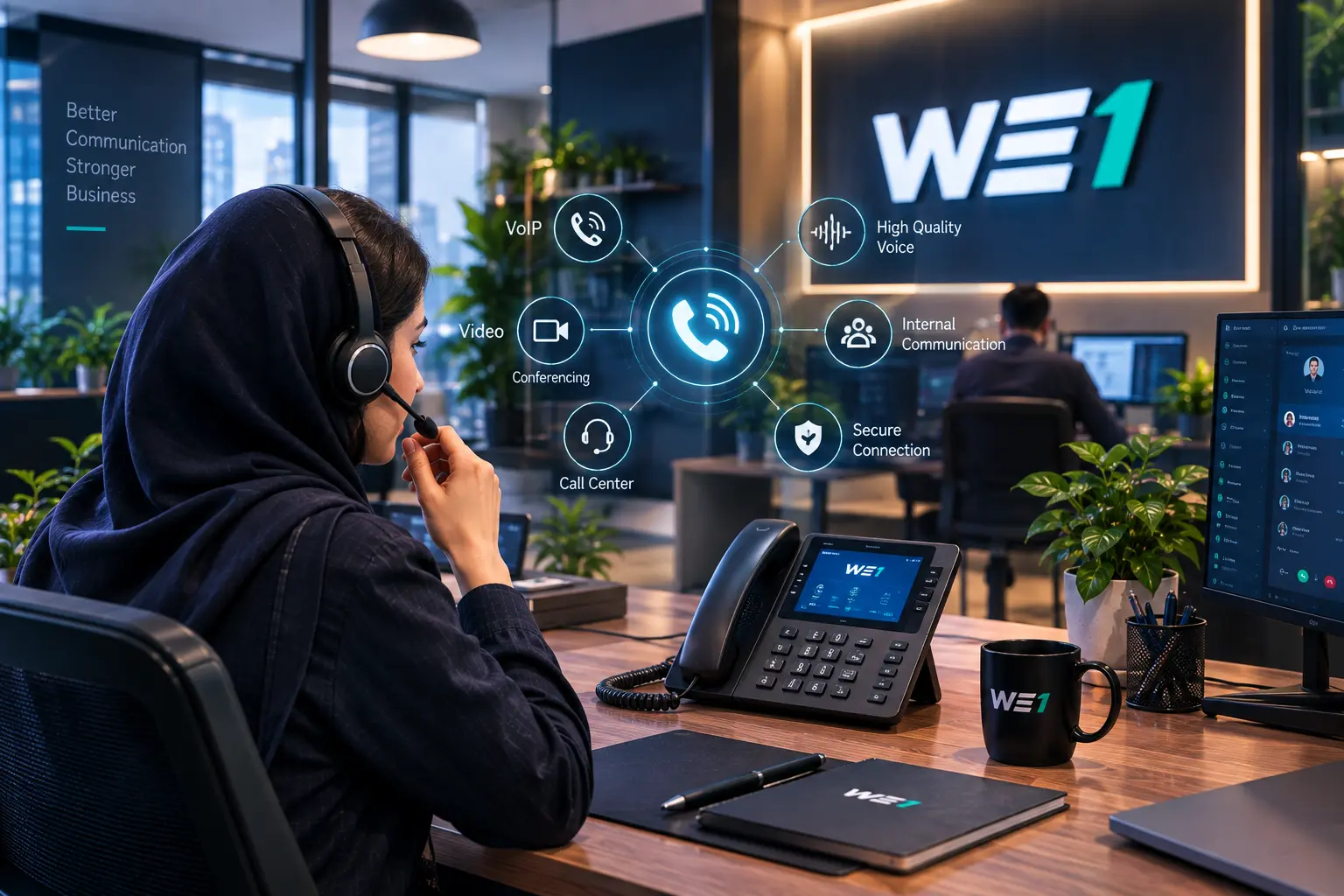 راهاندازی تلفن تحت شبکه سازمانی (VoIP)