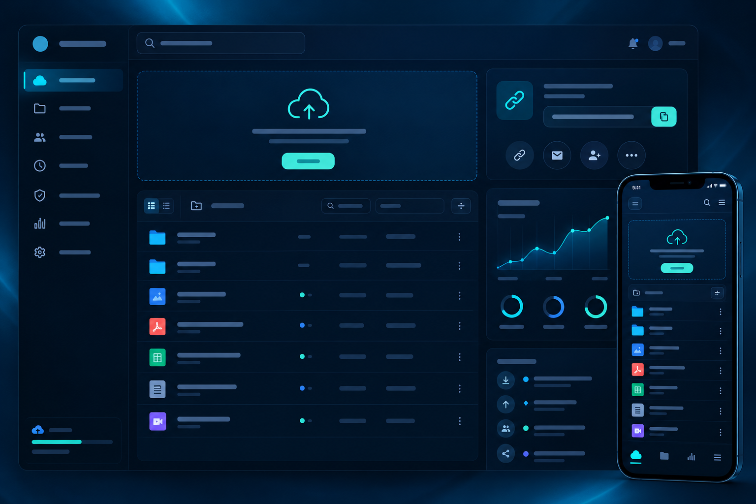 داشبورد پنل ارسال فایل WE1