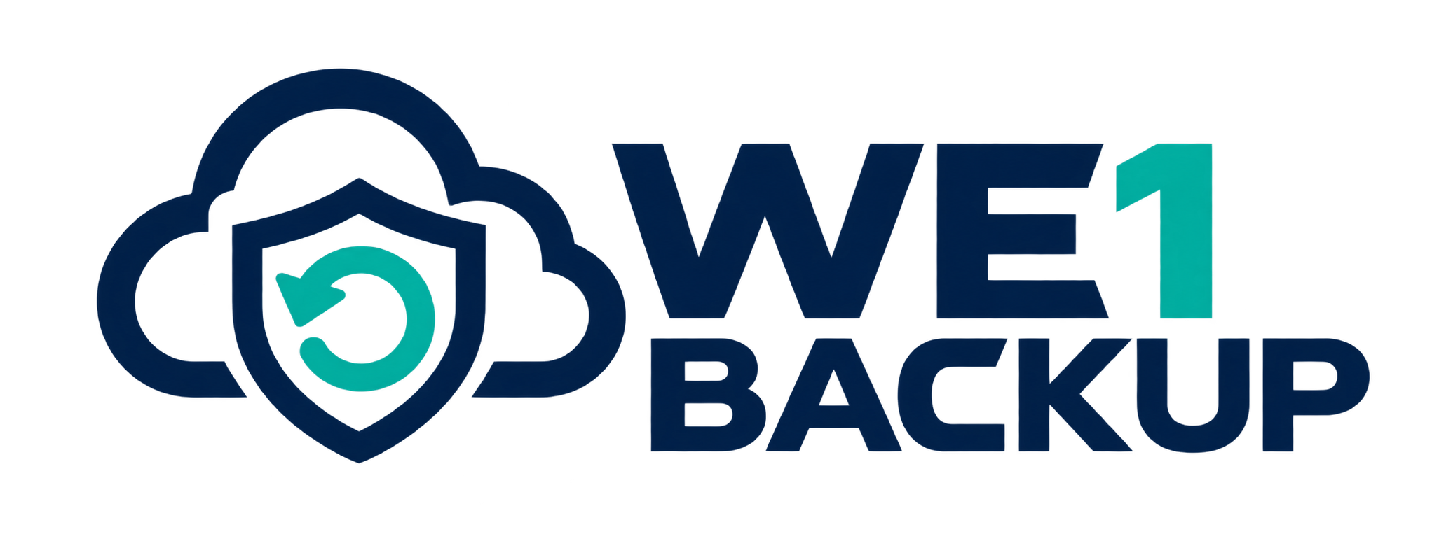 لوگوی WE1 BACKUP
